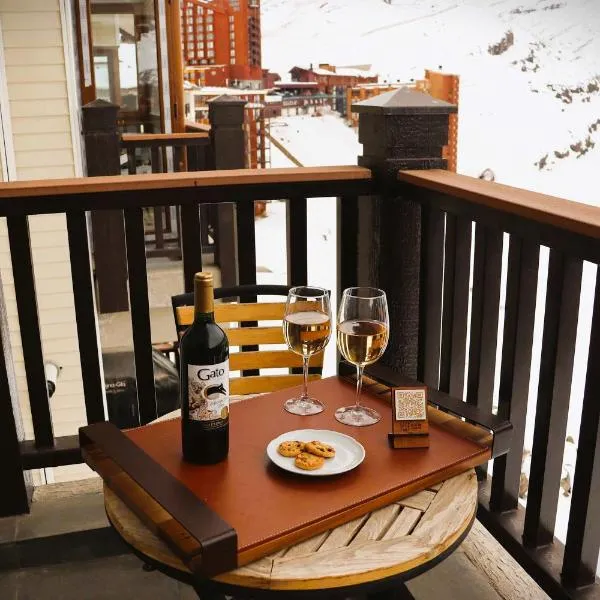 HOM I 1D1B en Valle Nevado Edif Valle Condores II VC2803,位于Lo Barnechea的酒店
