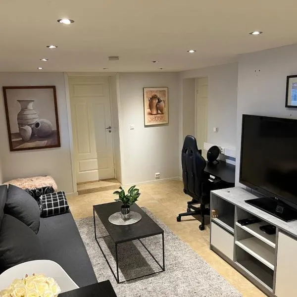 Cosy, modern apartment near the city center，位于Senja的酒店