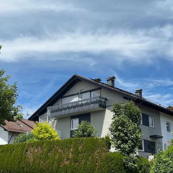 Mountainview - Kempten Stadtnahe 2 Zi Whg，位于Breiten的酒店