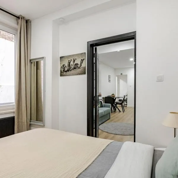 Cosy Appartement met Tuin in Centrum Antwerpen - Gratis Parking & WiFi,位于安特卫普的酒店