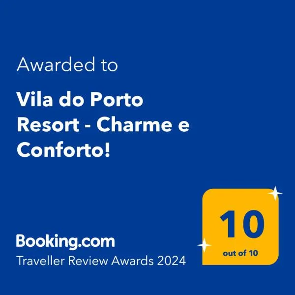 Vila do Porto Resort - Charme e Conforto!，位于阿奎拉兹的酒店