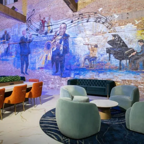 Courtyard by Marriott New Orleans Warehouse Arts District，位于新奥尔良的酒店