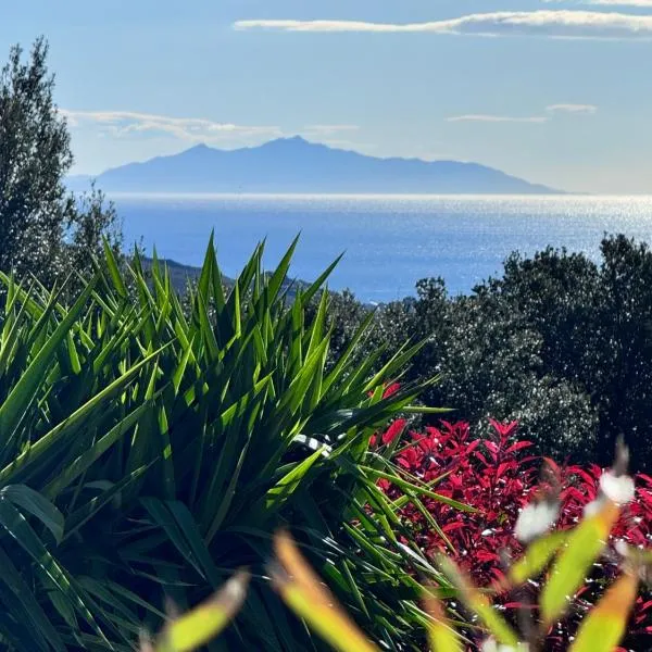 Gîte indépendant dans villa entre mer et maquis，位于Sisco的酒店