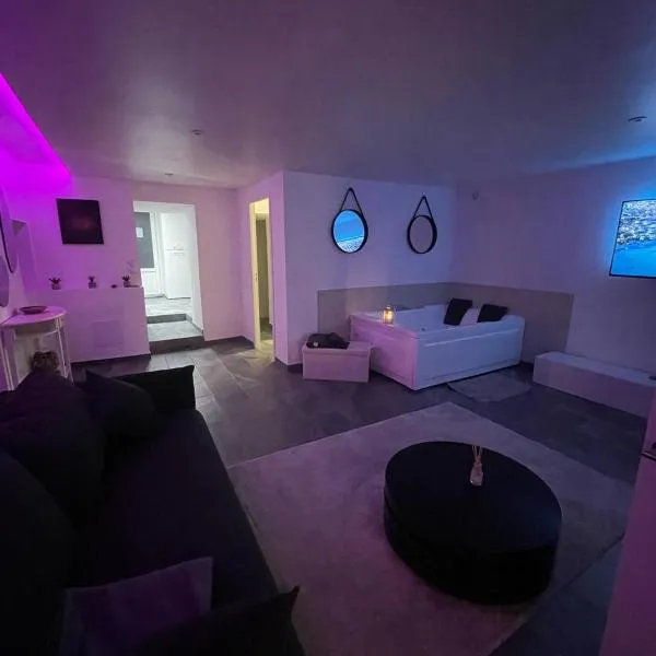 Cosy Home avec Spa - Proximité airport, CNPE, Eurexpo, Groupama Stadium, LYON，位于Pont-de-Chéruy的酒店