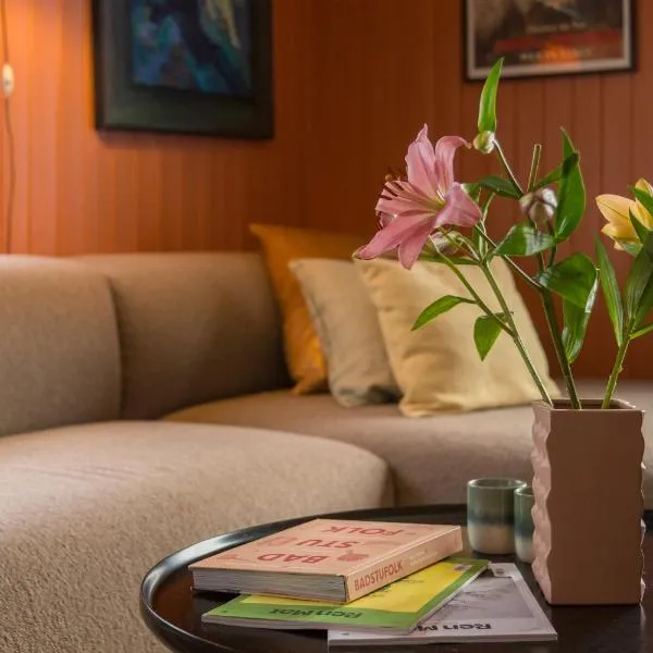 Experience Jotunheimen from Vevstogo - sauna with a view and eco living in an old school building，位于Løken的酒店
