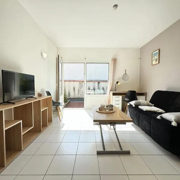 Appartement Les vagues dorées - Résidence Kiwi，位于艾特雷的酒店