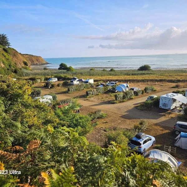 Camping Village Nature D'O，位于Hillion的酒店