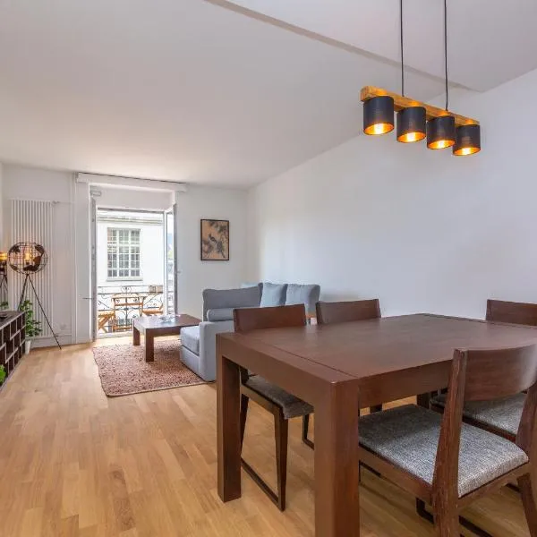 KAYA Zurich Apartment 3A - Downtown 2BR Apt with Balcony，位于苏黎世的酒店