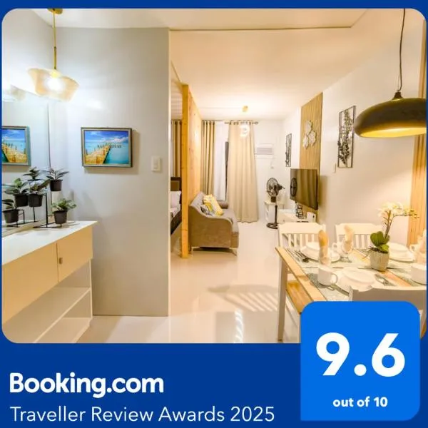 Puerto Princesa Romantic Studio with Balcony, FREE Pool & Gym - B2 5Chrysolite，位于公主港的酒店