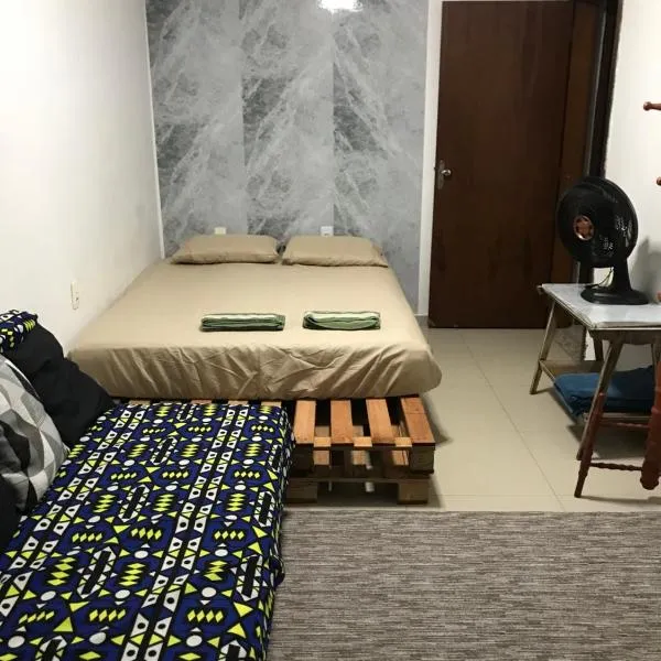 Espaço Baobá Suítes Confortáveis，位于坎博里乌的酒店