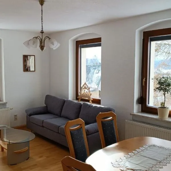 Ferienwohnung Boden，位于Bernsbach的酒店