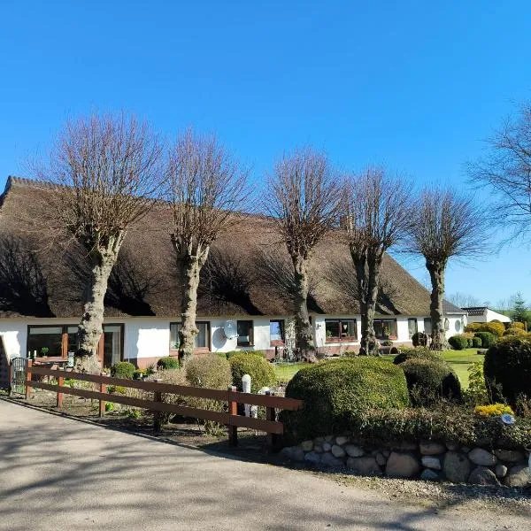 Huber - gemütliche FeWo mit Terrasse und Garten auf dem Lande，位于Sieverstedt的酒店