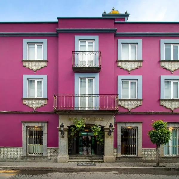 Hotel Las Iglesias, Cholula，位于乔卢拉的酒店