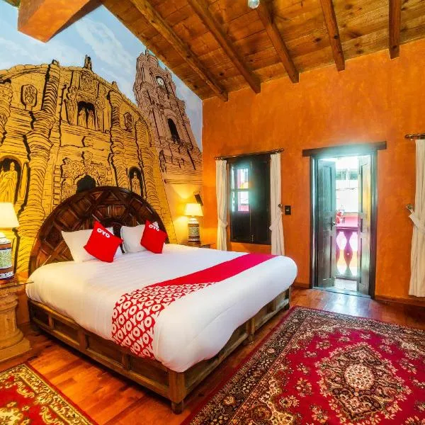 OYO Hotel El Mineral, Tlalpujahua，位于特拉尔普哈瓦的酒店