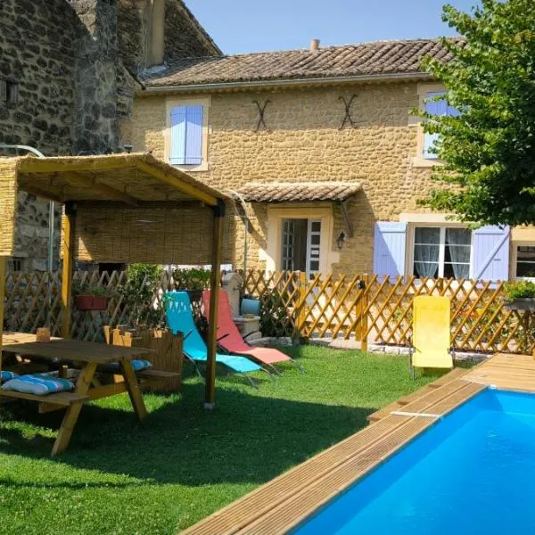 Au Nid de MesAnges，位于Colonzelle的酒店