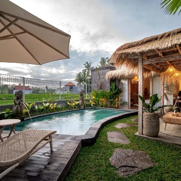 The Macaw Ubud Green Uma Villa，位于博拉巴图的酒店