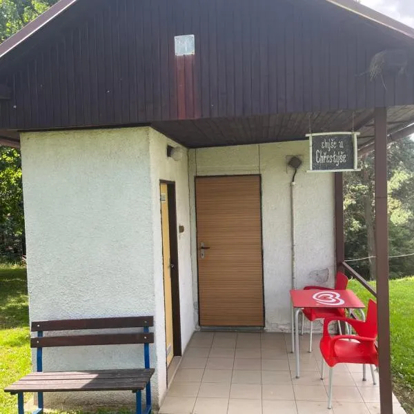 Kemp a Loděnice Podolsko - Chatka pro 2 osoby，位于Podolí的酒店
