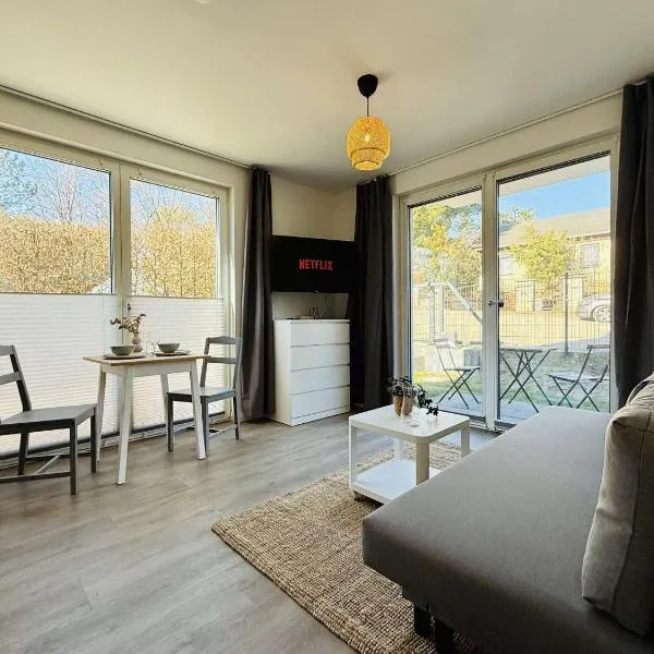 MontiRooms- Apartment nahe Berlin & Natur，位于沃尔特斯多夫的酒店