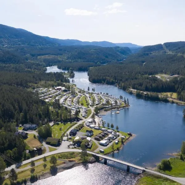 Aurdal Fjordcamping og Hytter，位于Aurdal的酒店