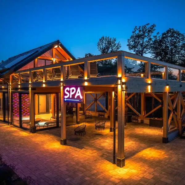 Jeżowa Woda Ośrodek Wypoczynkowy Palmiarnia i SPA，位于Przyszowa的酒店