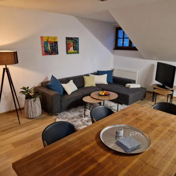 Ferienwohnung im Schlosshof，位于蒙德塞的酒店