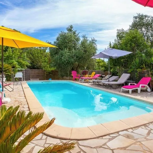 Magnifique villa La Fenière En Provence，位于欧巴涅的酒店