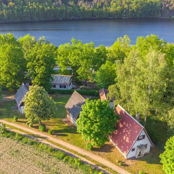 Ubytování u Foltýnů - chatičky Hracholusky，位于Pňovany的酒店