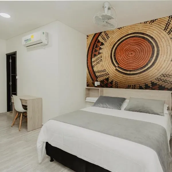 Hotel Plataneras Caney，位于Turbo的酒店