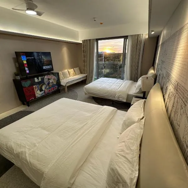 Luxury Penthouse hotel near City of Dreams Airport Okada Solaire Casino2，位于马尼拉的酒店