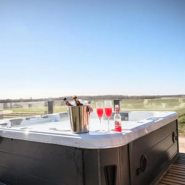 Wellness Villa in Südschweden mit Whirlpool Natur und Nähe Lund，位于谢夫灵厄的酒店