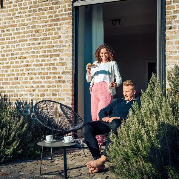 Hoeve Hazegras，位于克诺克－海斯特的酒店