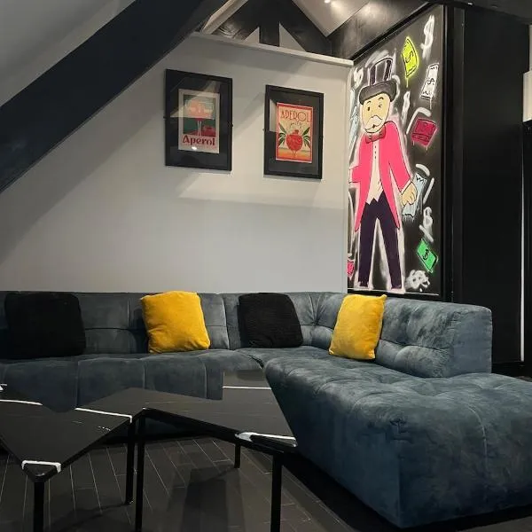 Monopoly Apartment Large 4 bedroom，位于Bedlington的酒店