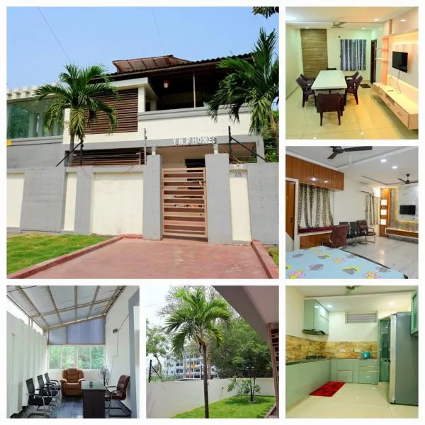 Sri Shine Villa Luxury 2 BHK & 1 BHK，位于维杰亚瓦达的酒店