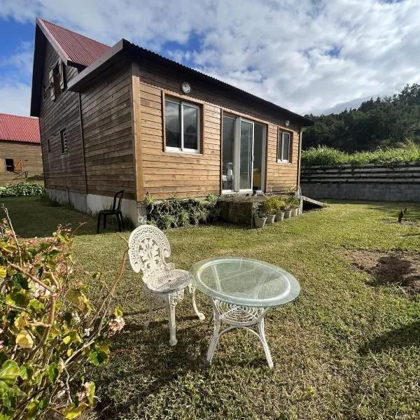 Le Chalet Enchanté - 8 personnes - Plaine des Palmistes，位于拉普兰德帕尔米斯特的酒店