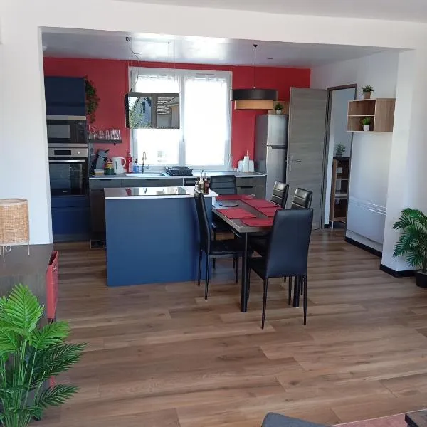 T3, 2 chambres avec parking privé，位于欧里亚克的酒店