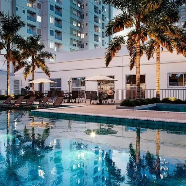 Apartamento de 2 quartos - 900m da Praia!，位于卡贝德卢的酒店