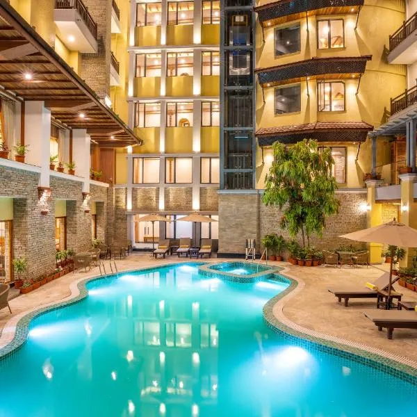 Temple Bell Boutique Hotel and Spa，位于博卡拉的酒店