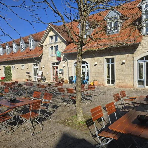 Hotel Grenzenlos im Alten Gut，位于维尔茨堡的酒店