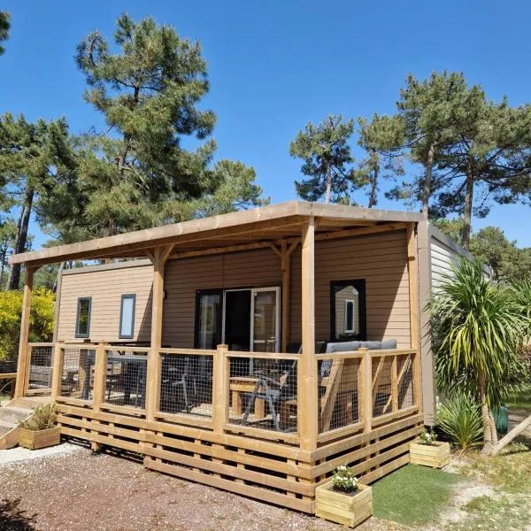 Mobil Home 6 Personnes Camping 5 étoiles Montalivet，位于旺代蒙塔利韦的酒店