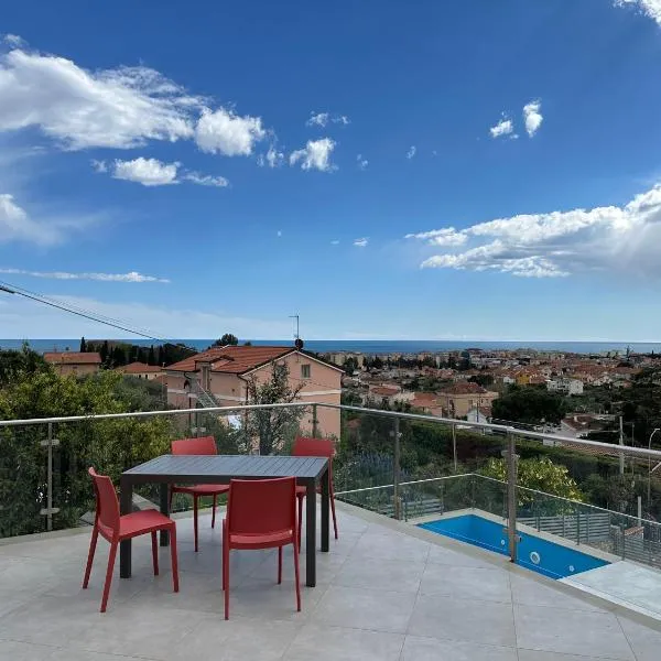 Il Relax con Vista Mare - Free Parking, Wi-Fi，位于洛阿诺的酒店