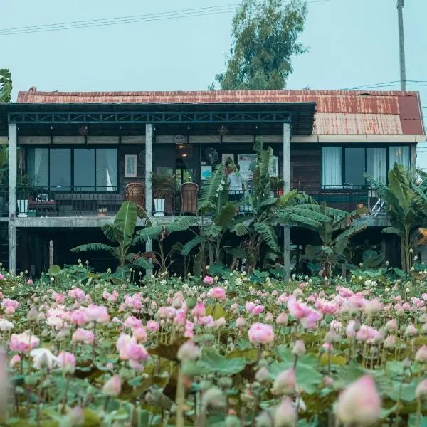 Pomelo Travel Outpost Cambodia ដំណាក់ភ្នំក្រោម，位于Phumĭ Rœssei Lŭk的酒店