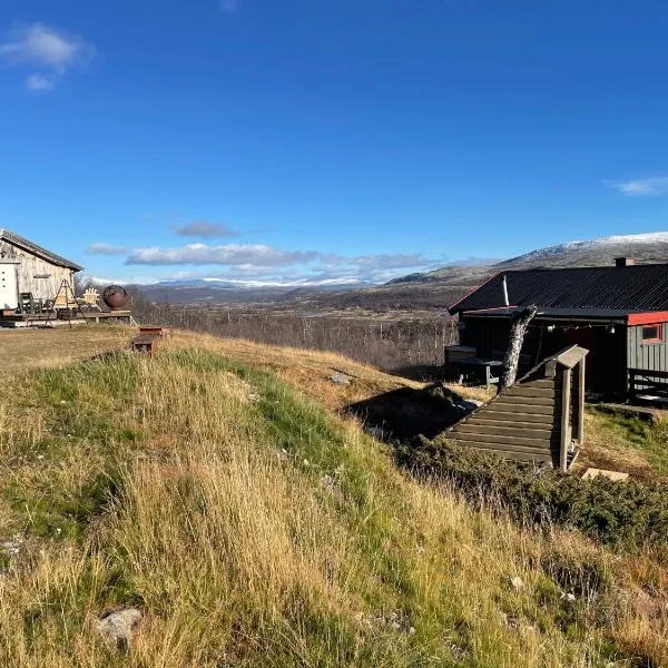 Koselig hytte med uthus på vakre Dovrefjell，位于Dovre的酒店