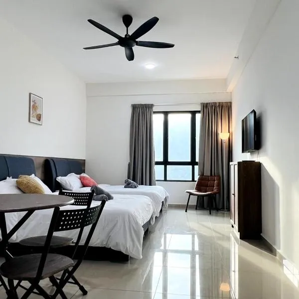 Studio 2bed4pax KekLokSi View，位于亚依淡的酒店