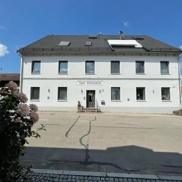 Hotel zum Unterwirt，位于菲尔斯滕费尔德布鲁克的酒店