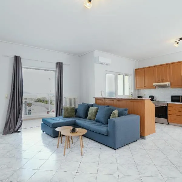 The Sunrise Apartment By Athens Airport 1，位于斯巴达的酒店