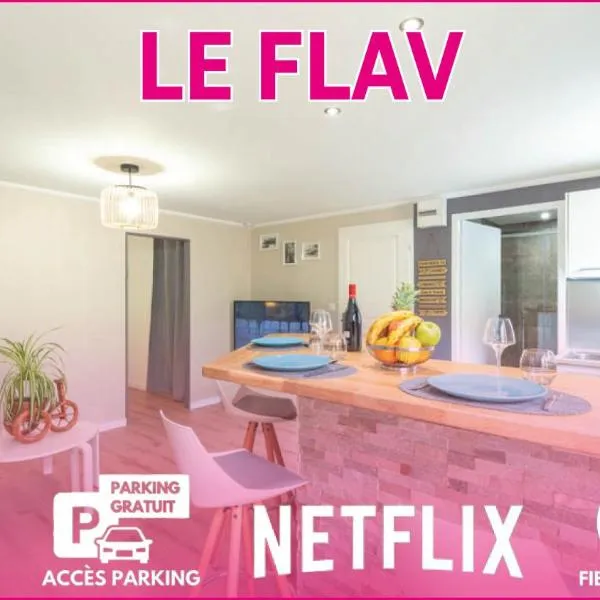 Le Flav - Charmant appartement à 10 mn de Dijon，位于Flavignerot的酒店