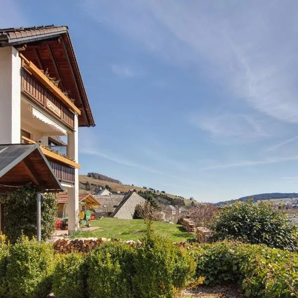 Appartment Bergblick，位于黑林山区贝尔瑙的酒店