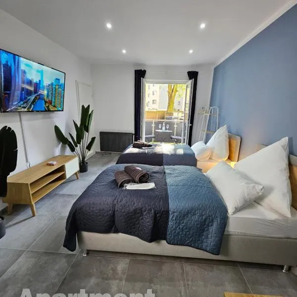Modern Homes - Voll ausgestatte Wohnung - Balkon - Hotelbetten - 4K TV - WLAN，位于莫尔斯的酒店