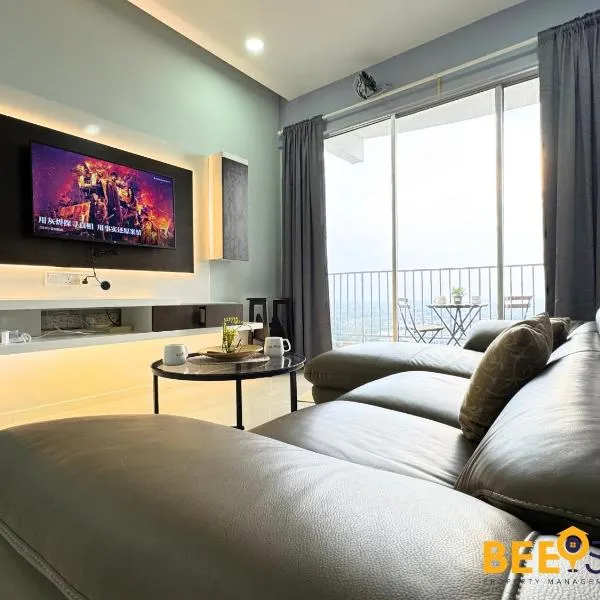 Taiping Crystal Creek Condo Pool Gym Netflix 8-9PAX，位于太平的酒店