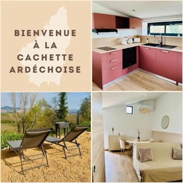 La cachette ardéchoise，位于欧布纳的酒店